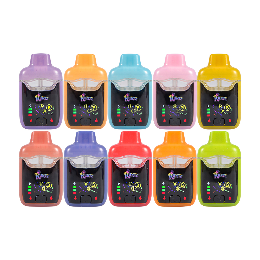 USA Runtz 2g Dual Empty Dispo Vape With LED Screen 