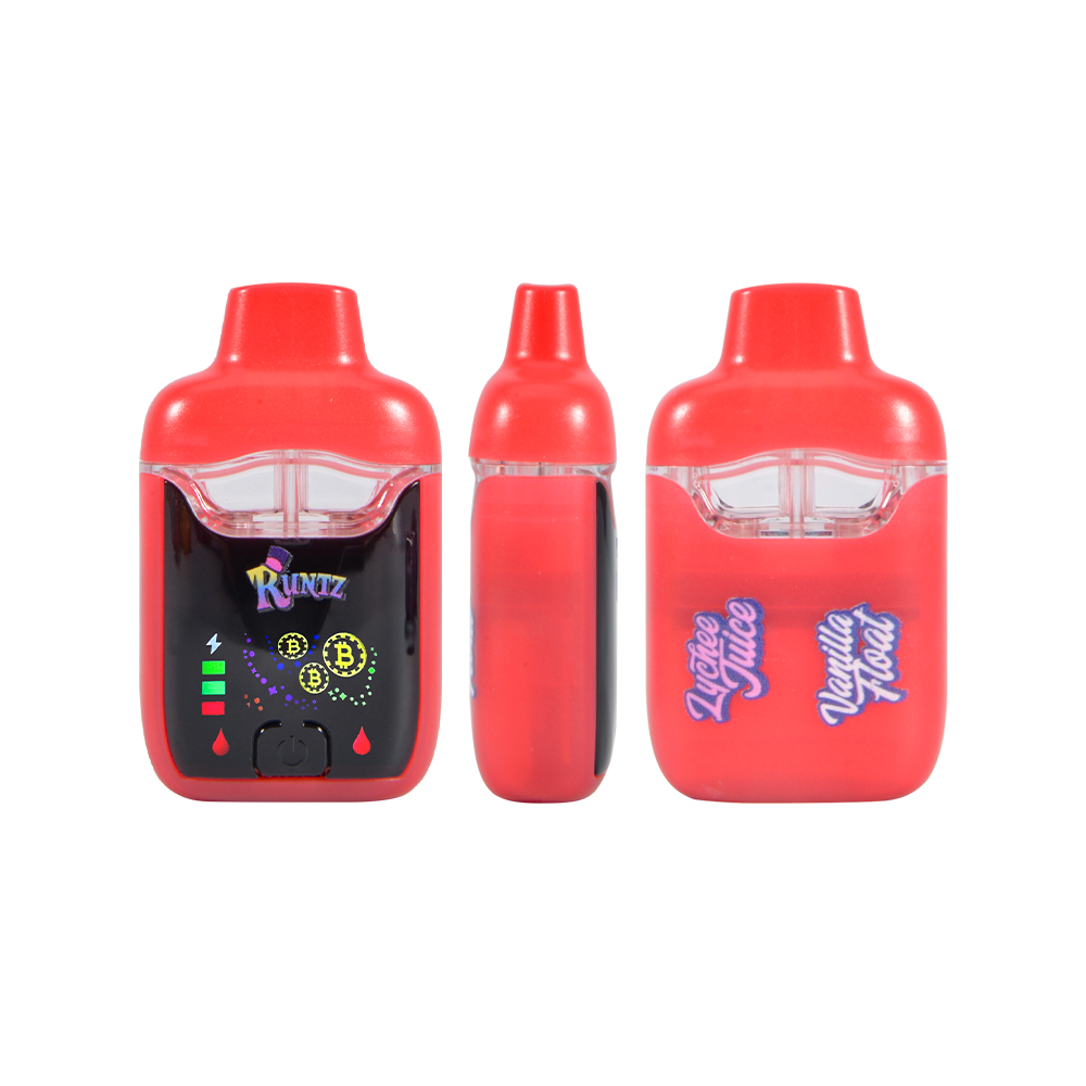 USA Runtz 2g Dual Empty Dispo Vape With LED Screen 