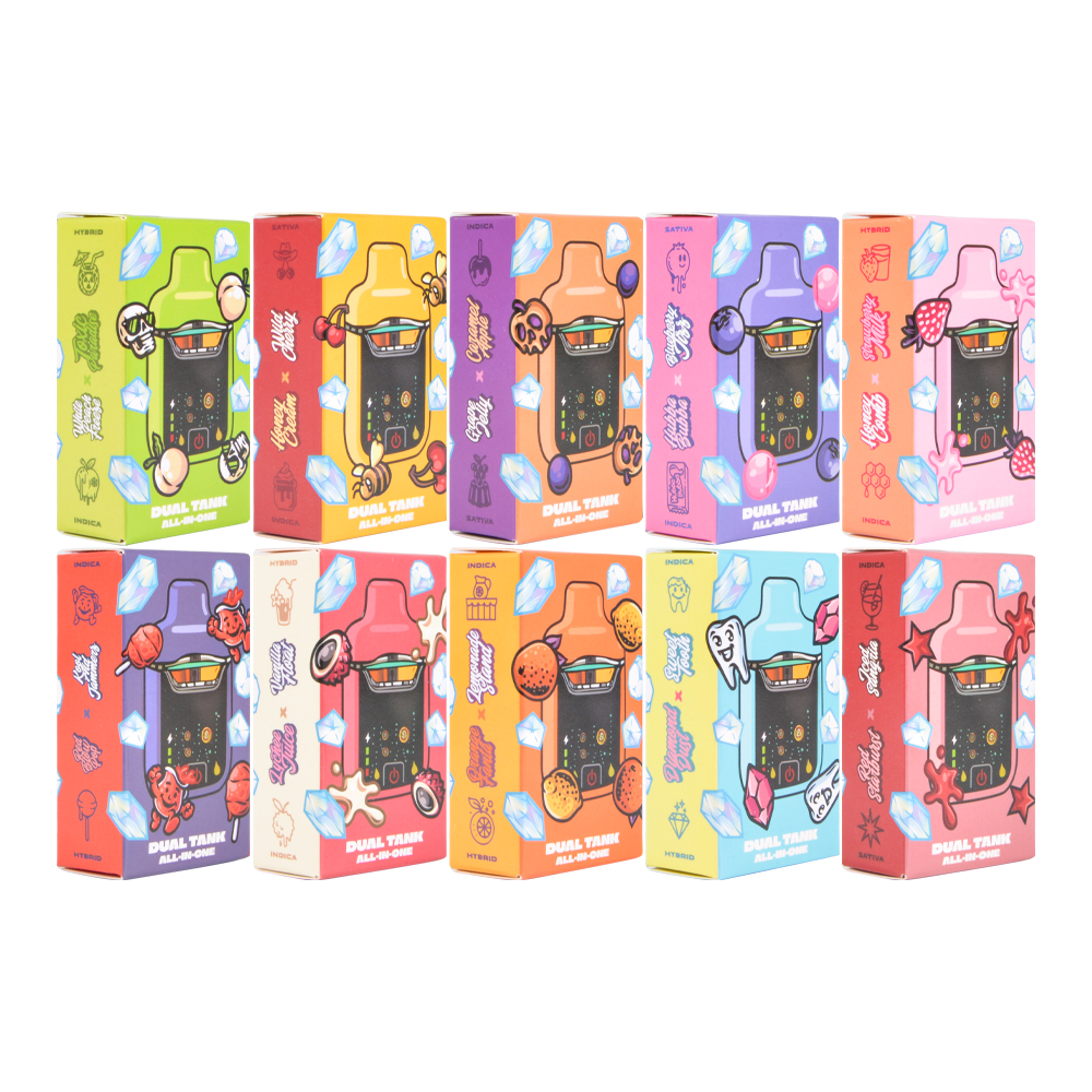 USA Runtz 2g Dual Empty Dispo Vape With LED Screen 