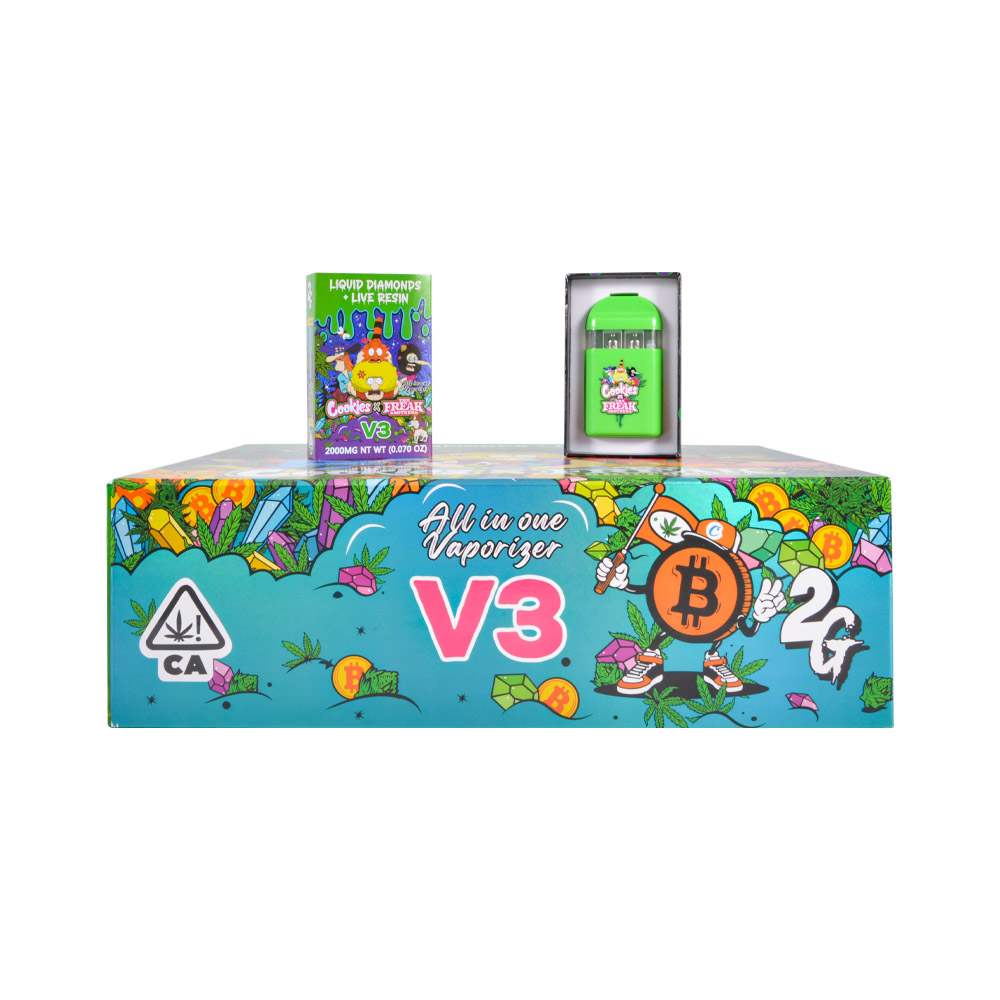 Cookies Freak Brother V3 2g Dual Flavors Empty Disposable Vapes