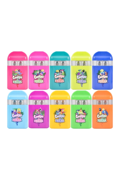 USA Cookies x Freak Brothers V3 2g Empty Disposable Vape Dual Chamber  02