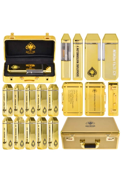 ACE Ultra Premium Glod 2g Empty Disposable Vapes 01