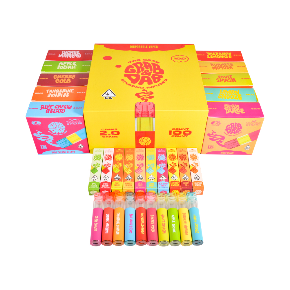 USA 2g Grab & Dab V3 Empty Disposable Vape Pens 