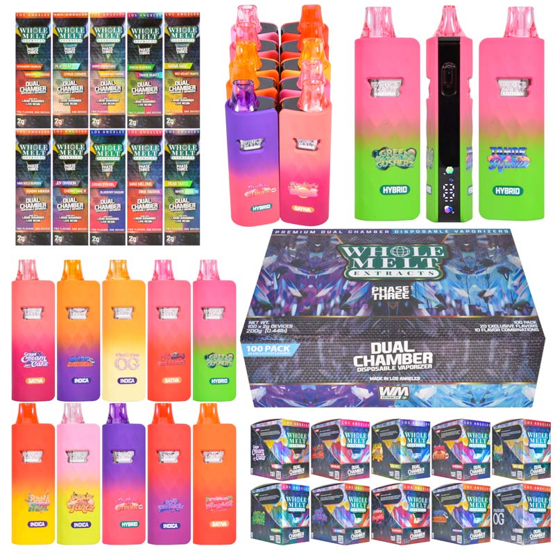 USA Whole Melt Extracts V8 2g Empty Disposable Vapes