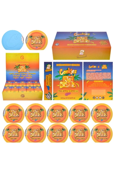 USA 2g Cookies Disposable & Fried Banana Empty Vapes 01