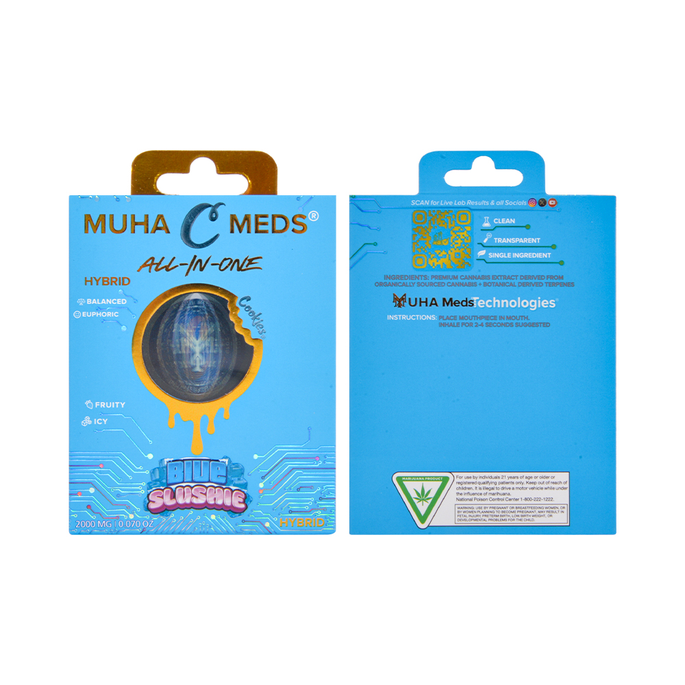 Muha x Cookies 2g Empty Disposable Circle Vape