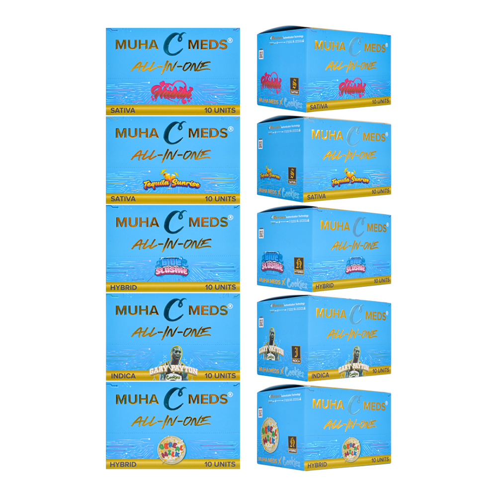 Muha x Cookies 2g Empty Disposable Circle Vape