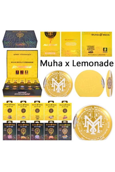 USA Muha Meds Lemonade 2ml Empty Disposables 01