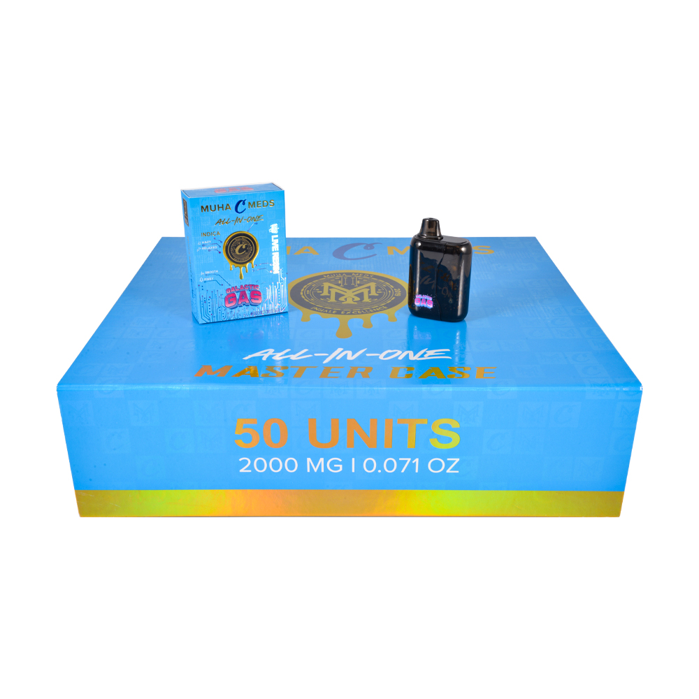 LED Screen Muha x Cookies 2g Empty Disposable THC Vape