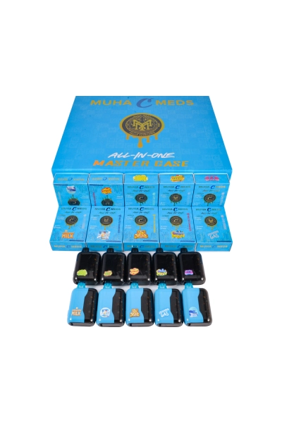 LED Screen Muha x Cookies 2g Empty Disposable THC Vape 01