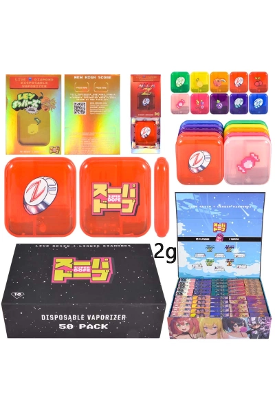 USA Stock Super Dope Mini 2g Disposable Empty Vapes 01