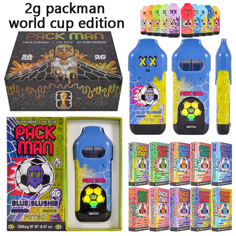 USA Pack Man V7 World Cup 1g+1g Empty Disposables