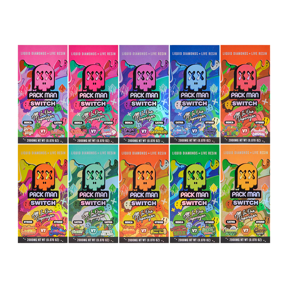 Packman V7 Switch Summer Edition 2g Empty Disposable Vapes 