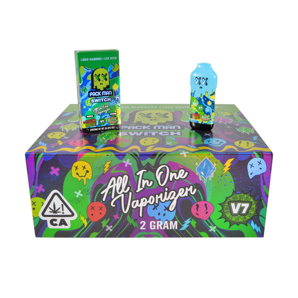 Packman V7 Switch Summer Edition 2g Empty Disposable Vapes 