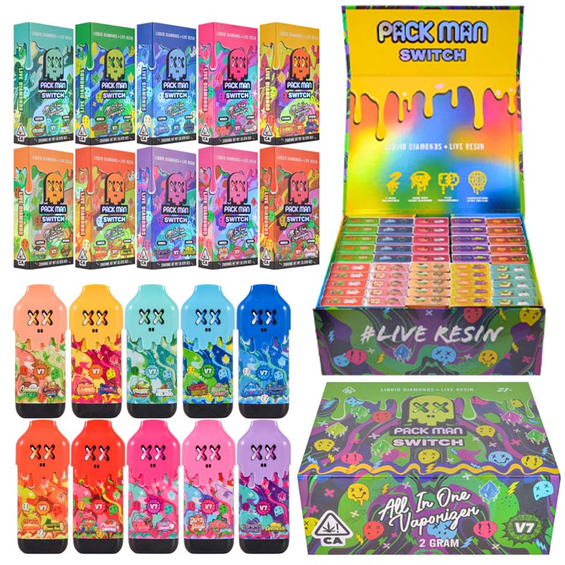 USA Pacman V7 Summer Switch LED 2g Empty Disposable