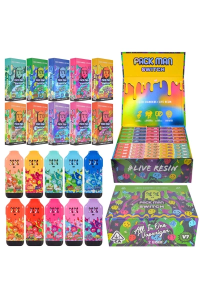 USA Pacman V7 Summer Switch LED 2g Empty Disposable 01