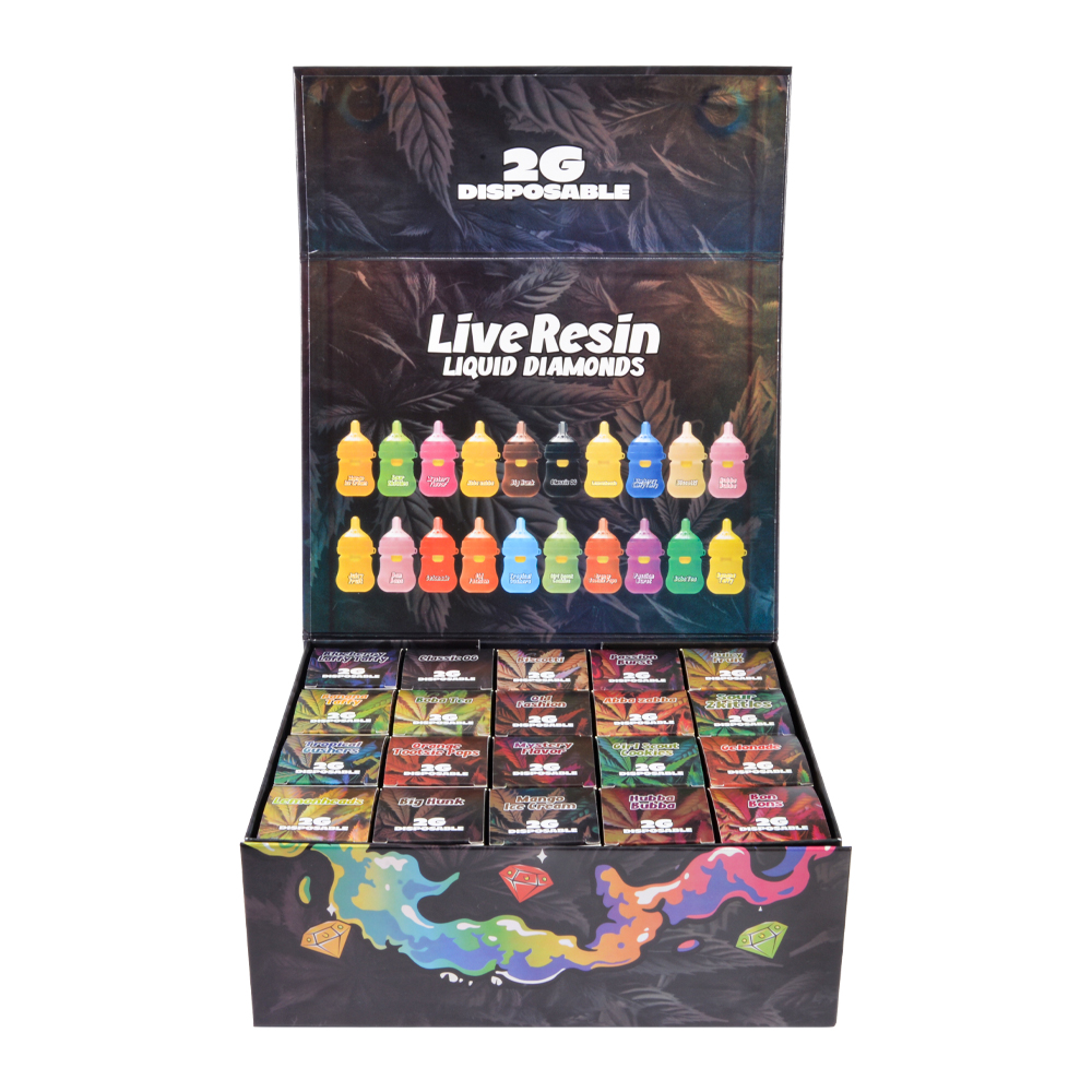 New Crybaby Bottle 2g Empty Disposable Vape With LED