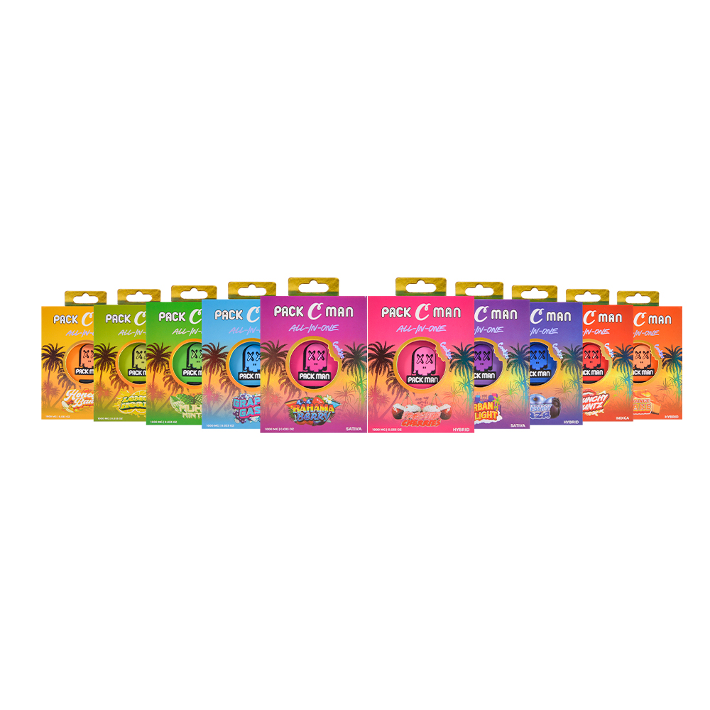 1g Cookies x Packman Live Resion Empty Disposable Vape 