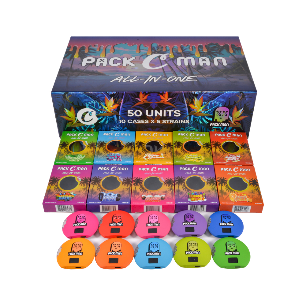 1g Cookies x Packman Live Resion Empty Disposable Vape 