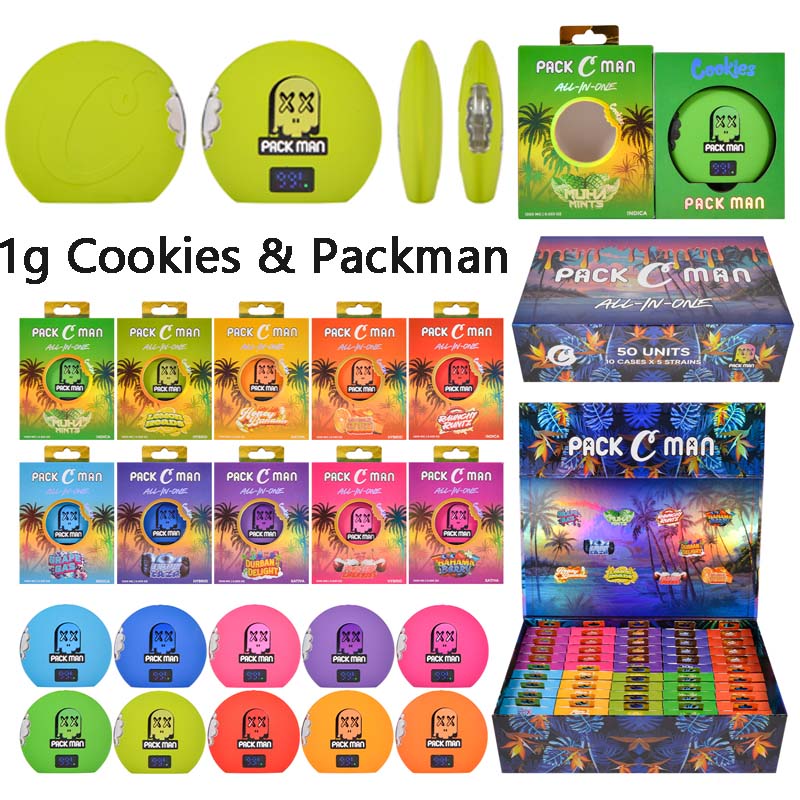 Europ Cookies Packman 1g All In One Empty Vape Dispo