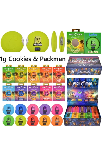 Europ Cookies Packman 1g All In One Empty Vape Dispo 01