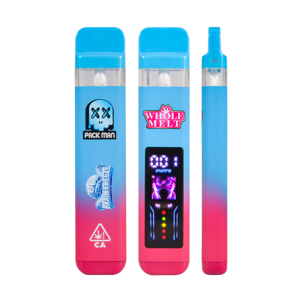 1G Wholemelts x Packman V2 Empty THC Disposable Vape In Europ