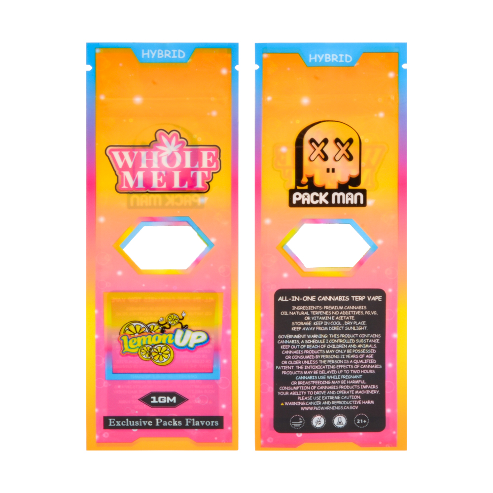 Whole Melt x Packman V2 1g Empty Disposable Vape Pen