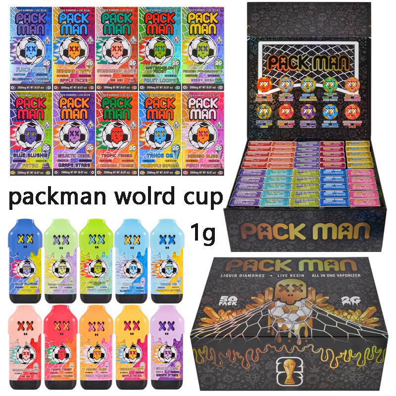 Europ Stock Packman Football Switch 1g Dual Chamber Empty Disposable Vape