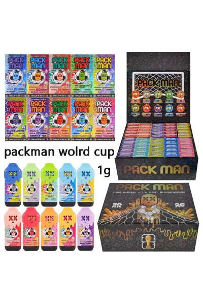 Europ Stock Packman Football Switch 1g Dual Chamber Empty Disposable Vape 01