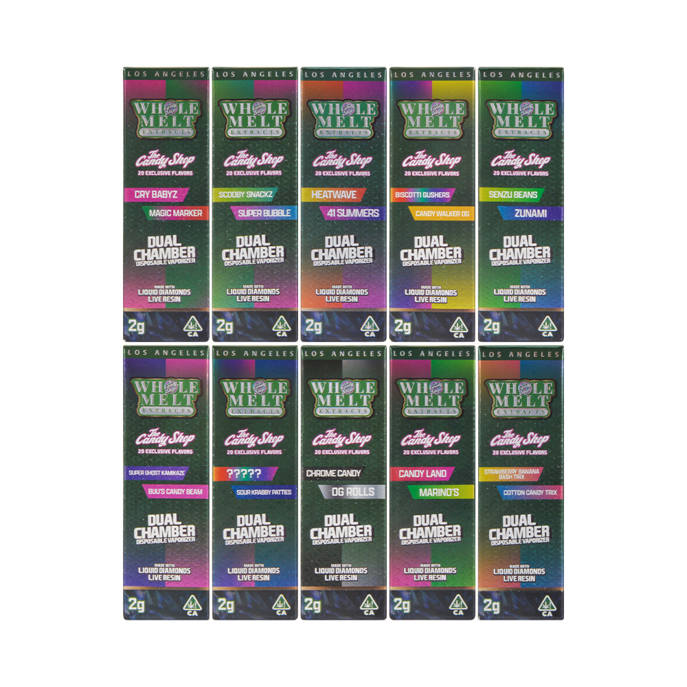 USA Whole Melts Candy Shop Edition 2g THC Disposable Vape