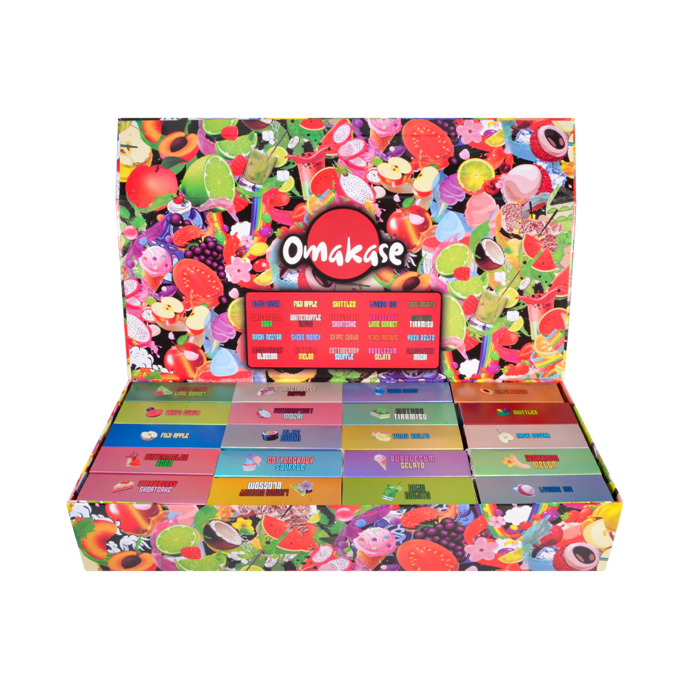 USA Stock LED Omakase 20 Flavors 2g Empty Dispo