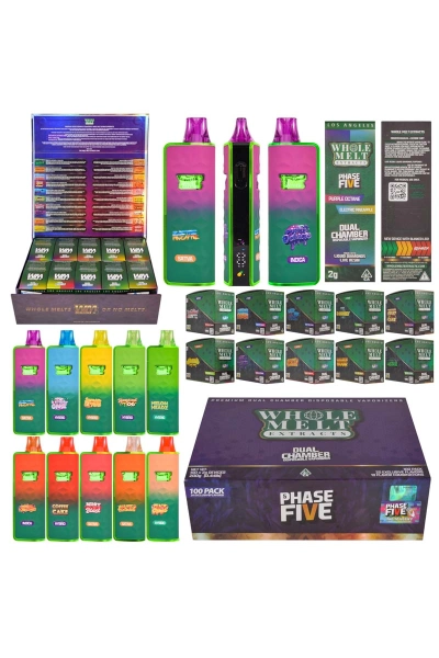 USA Whole Melt Extracts Phase 5 2g Empty Disposable Vape 01