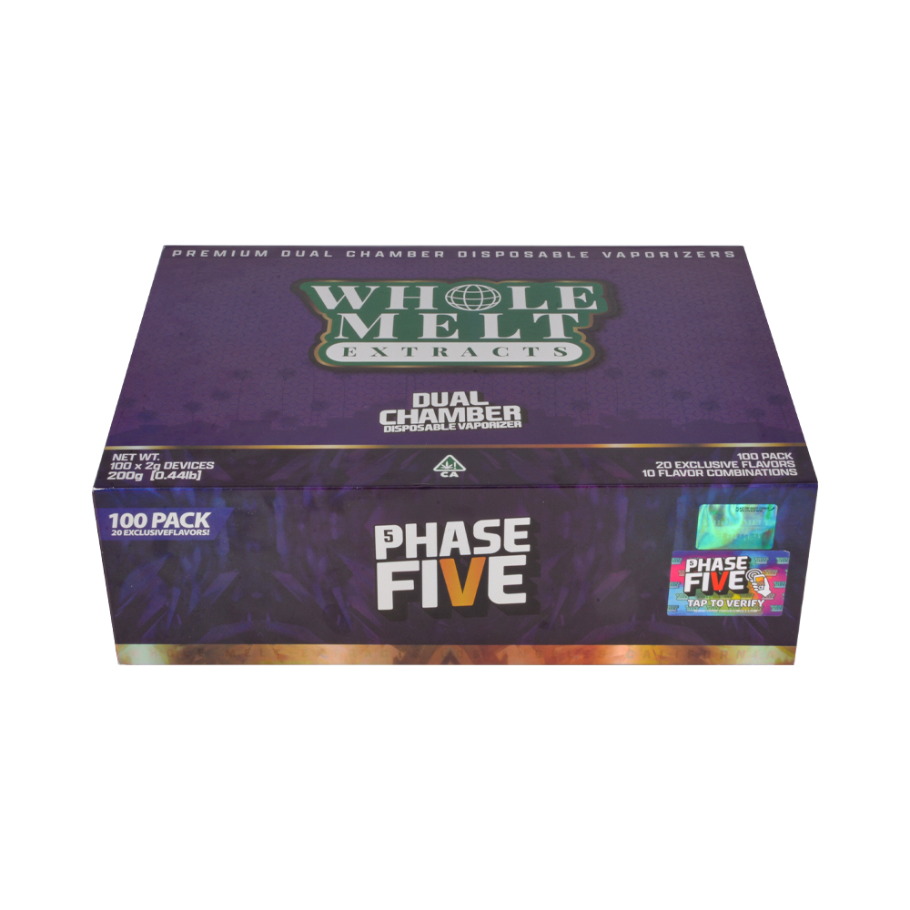 USA Whole Melt Extracts Phase 5 2g Empty Disposable Vape