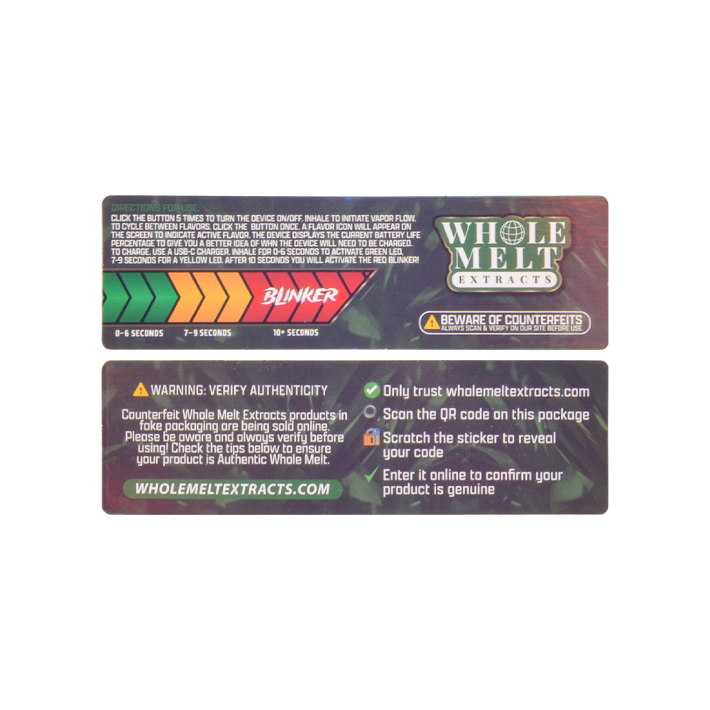 USA Whole Melt Extracts Phase 5 2g Empty Disposable Vape