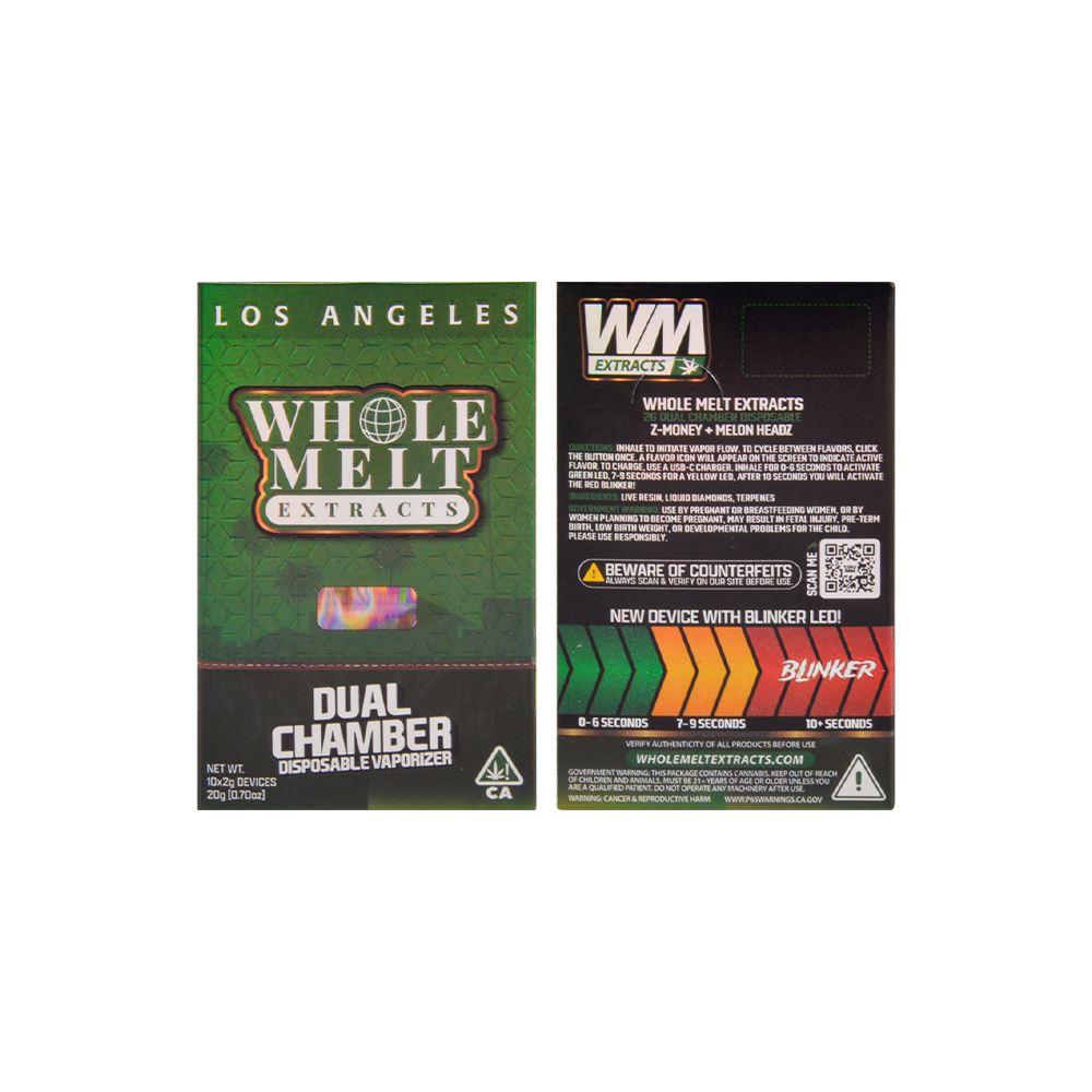 USA Whole Melt Extracts Phase 5 2g Empty Disposable Vape