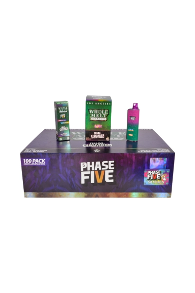 Whole Melt Phase 5 Dual Chamber 2g Disposable Vape 01