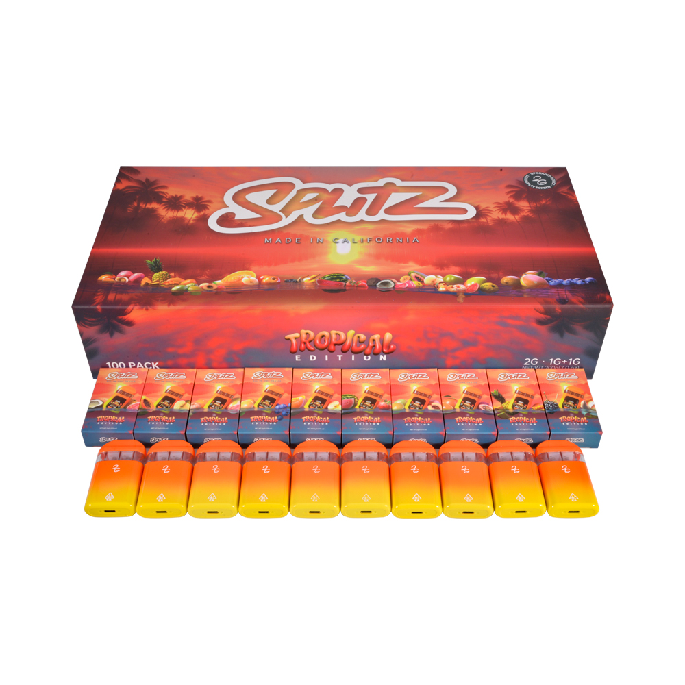 Splitz 2g Disposable Vape Dual Chamber in Bulk