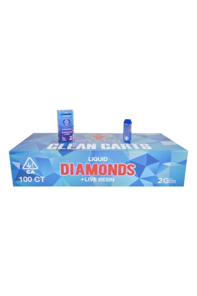 Blue Boxes Clean Carts 2g Empty Disposable Vape 01