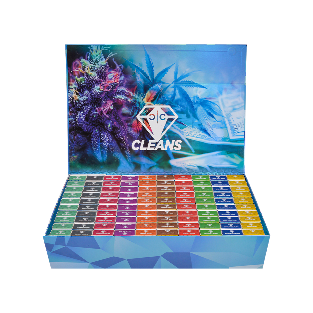 Blue Boxes Clean Carts 2g Empty Disposable Vape