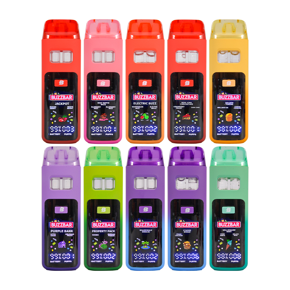 New Buzz Bar 2g Liquid Diamond Dispisable Vape 