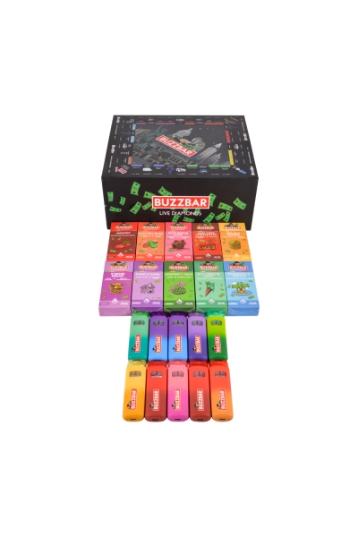 New Buzz Bar 2g Liquid Diamond Dispisable Vape  01