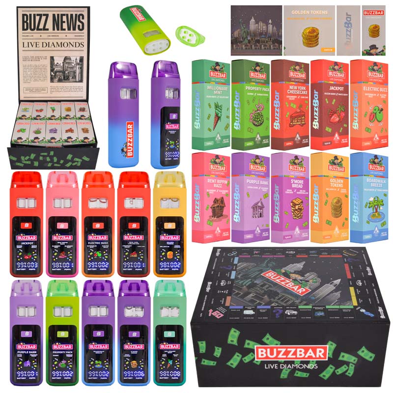 Wholesale Buzz Bar 2g Switch THC Vape Dispo USA Stock