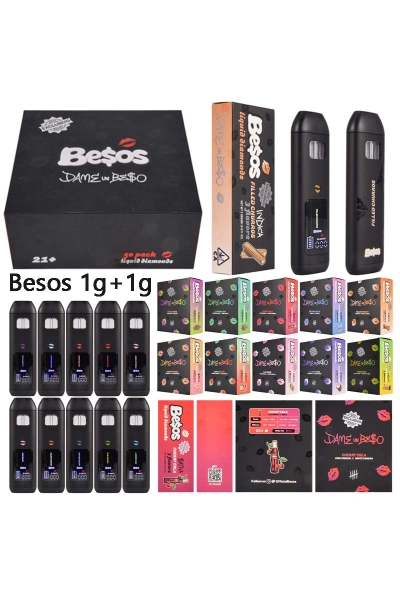 USA Besos Dual Device 2g Empty Disposable Vape 01