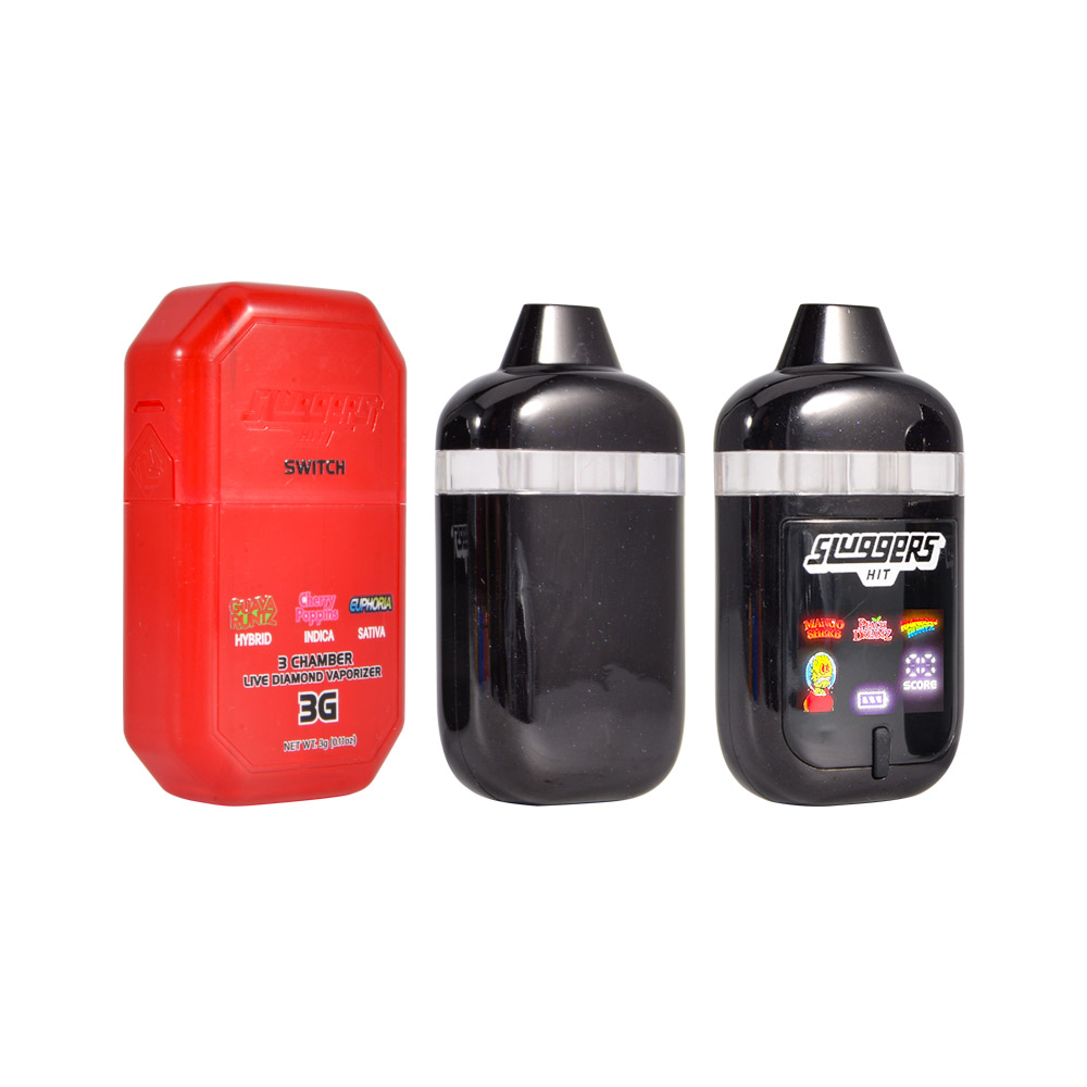 Sluggers 3 Chamber Super Switch Vape 3g Empty Disposable