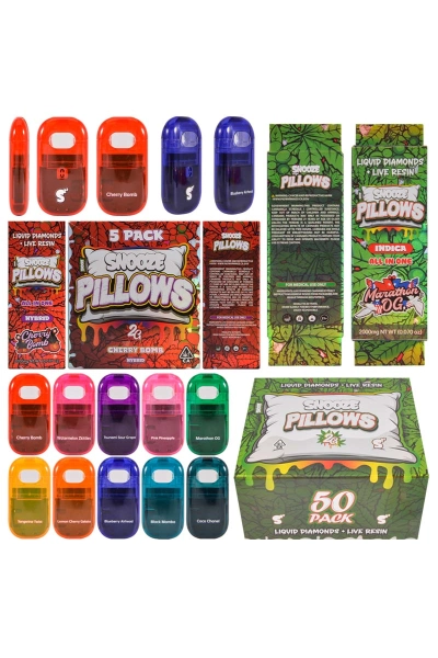 USA Snooze Pillows 2g Empty Vape Dispo Wholesale  01
