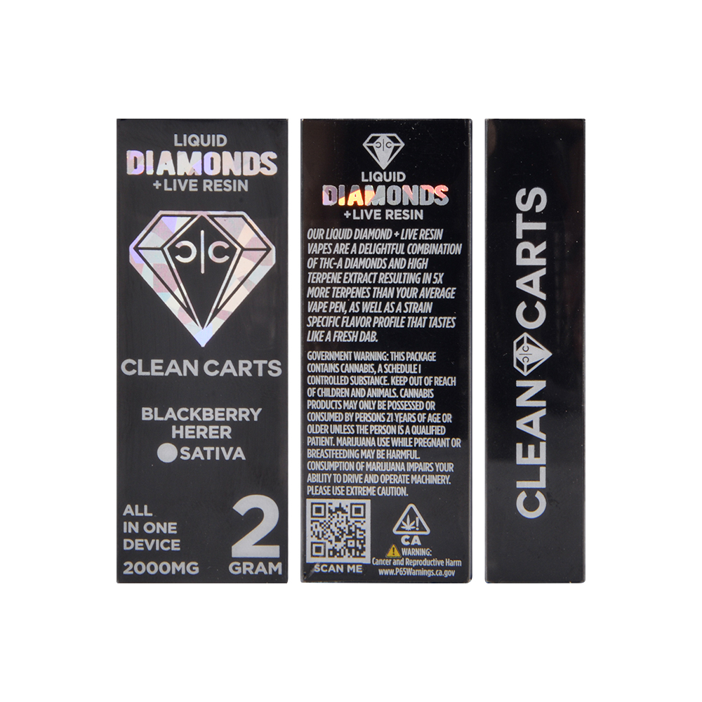 2g Clean Carts Green Spring Edition Disposable Wholesale