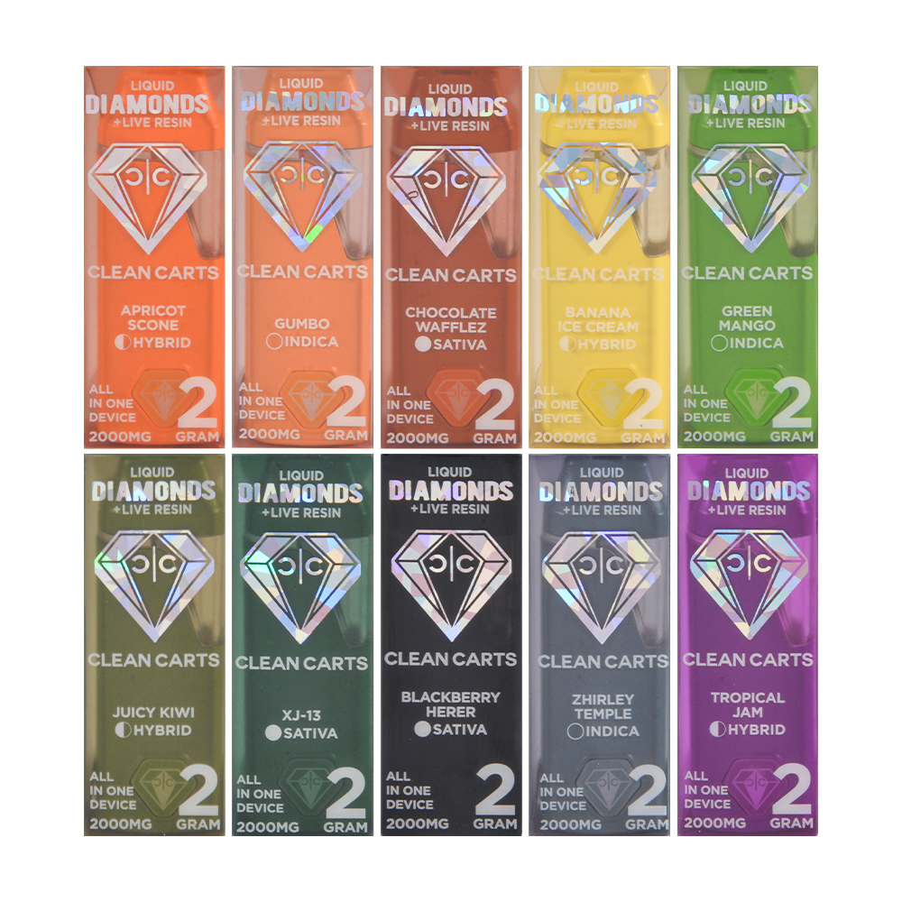 2g Clean Carts Green Spring Edition Disposable Wholesale
