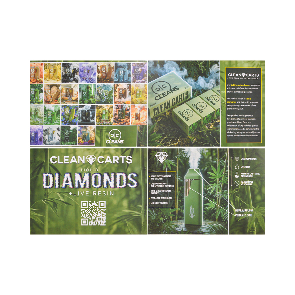 2g Clean Carts Green Spring Edition Disposable Wholesale