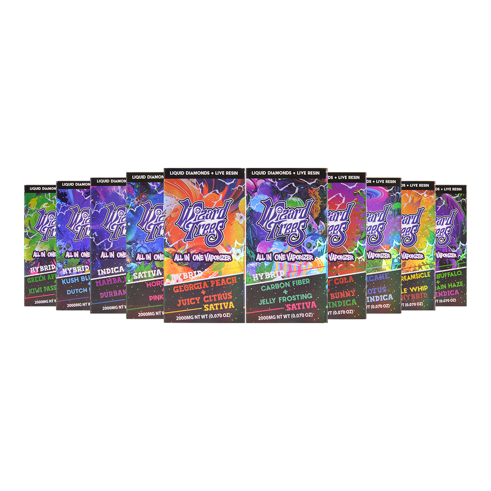 Wizard Trees Dual Chamber 2g Empty Disposable THC Vape