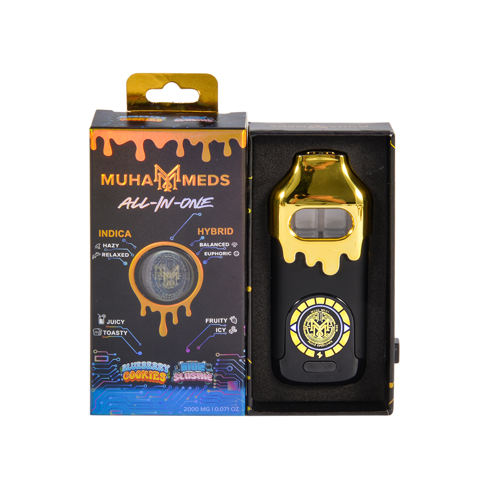 Muha Meds Gen 3 Dual Chamber 2g Empty Disposable Large Screen